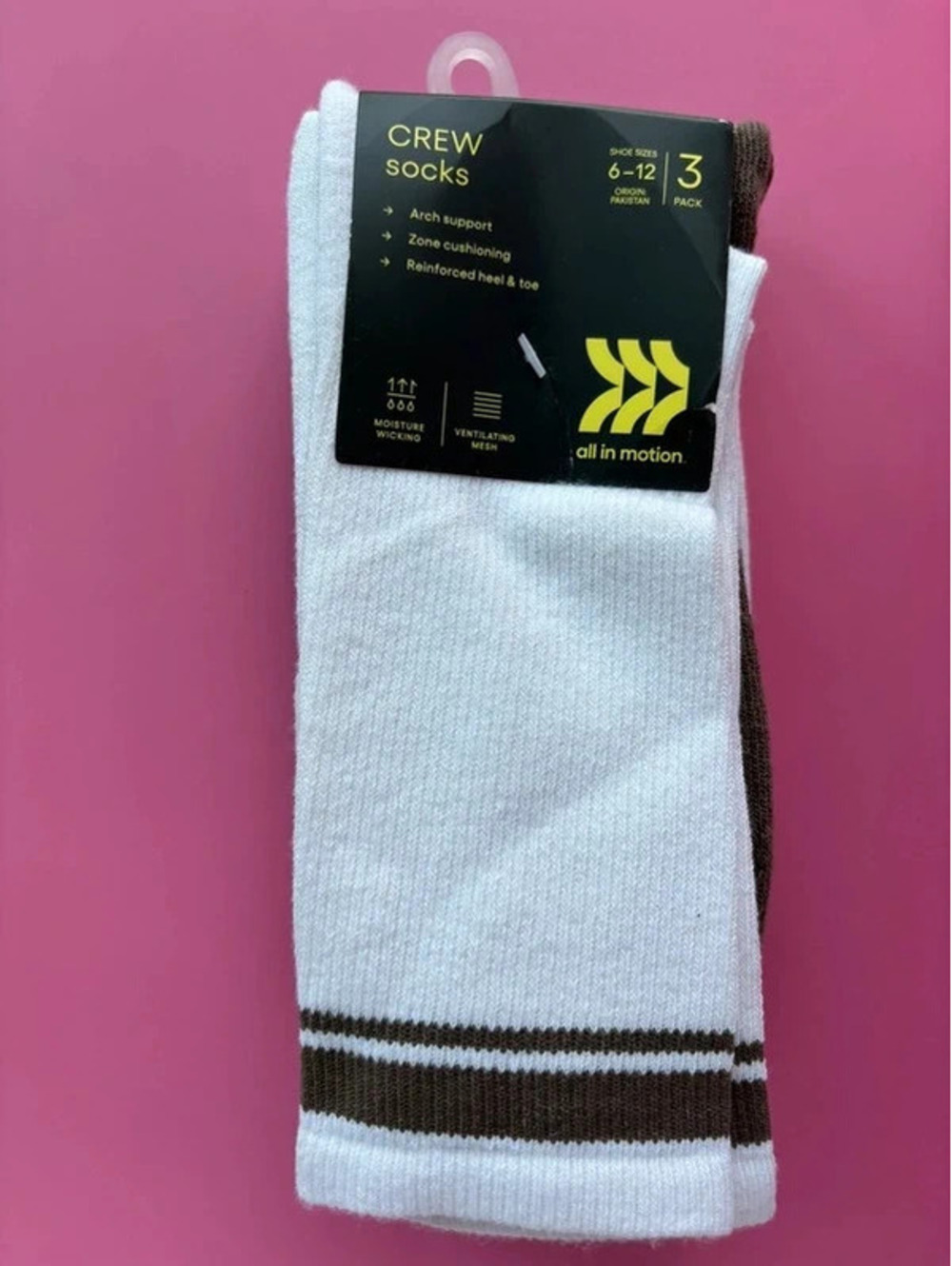Men’s Crew Socks (3 pairs)